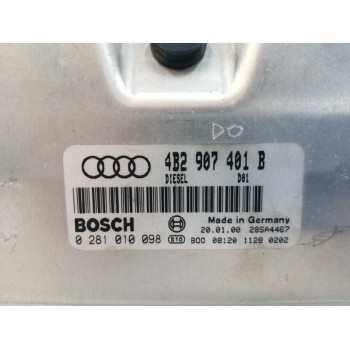 Recambio de centralita motor uce para audi a6 berlina (4b2) 2.5 tdi quattro referencia OEM IAM 4B2907401B 0281010098 