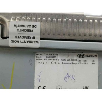 Recambio de pantalla multifuncion para hyundai i10 iii (ac3, ai3) 1.2 mpi referencia OEM IAM 96160K78714 DA333GQEP OBSERVAR FOTO