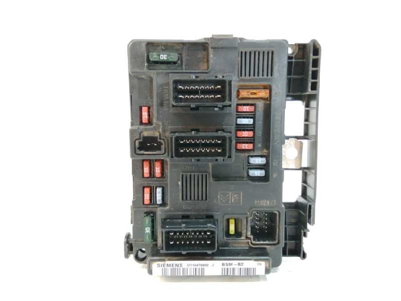 Recambio de caja reles / fusibles para citroën berlingo 1.6 16v hdi referencia OEM IAM 9650618580 BSMB2 U118470002J