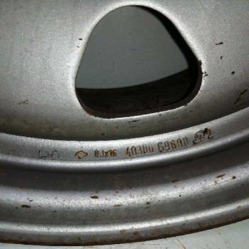 Recambio de llanta para nissan patrol (k/w260) 2.7 turbodiesel referencia OEM IAM 40300G9600 6JX16 