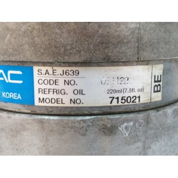 Recambio de compresor aire acondicionado para daewoo tacuma 1.6 cat referencia OEM IAM 715021  