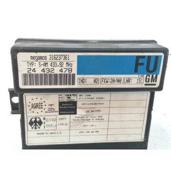 Recambio de modulo electronico para opel zafira a 1.8 16v cat referencia OEM IAM 24432478 316237361 