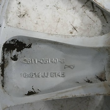 Recambio de llanta para toyota avensis berlina (t25) 2.0 16v cat referencia OEM IAM 4261105140B 16X6,5JJ ET45 5H 5X100