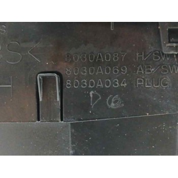 Recambio de rejilla aireadora para mitsubishi montero (v80/v90) (2006 - ...) 3.2 di-d cat referencia OEM IAM 8030A087 CENTRAL IZ