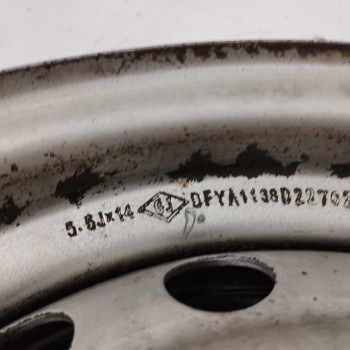Recambio de llanta para dfsk v22 1.3 cc referencia OEM IAM DFYA1138D 5,5JX14 4H 4X100
