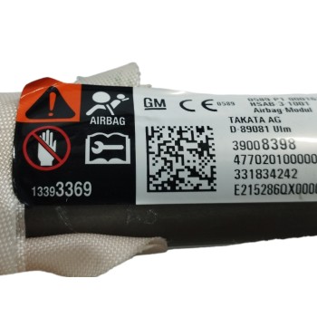 Recambio de airbag cortina delantero derecho para opel astra k lim. 5türig 1.6 cdti dpf referencia OEM IAM 13393369  