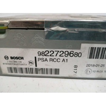 Recambio de sistema audio / radio cd para citroën c4 picasso 1.2 12v e-thp referencia OEM IAM 9822729680  