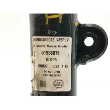 Recambio de amortiguador delantero izquierdo para fiat 500 l (330) 16v jtd cat referencia OEM IAM 51936076  
