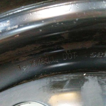 Recambio de llanta para kia carens 2.0 turbodiesel cat referencia OEM IAM  15X6JJ 