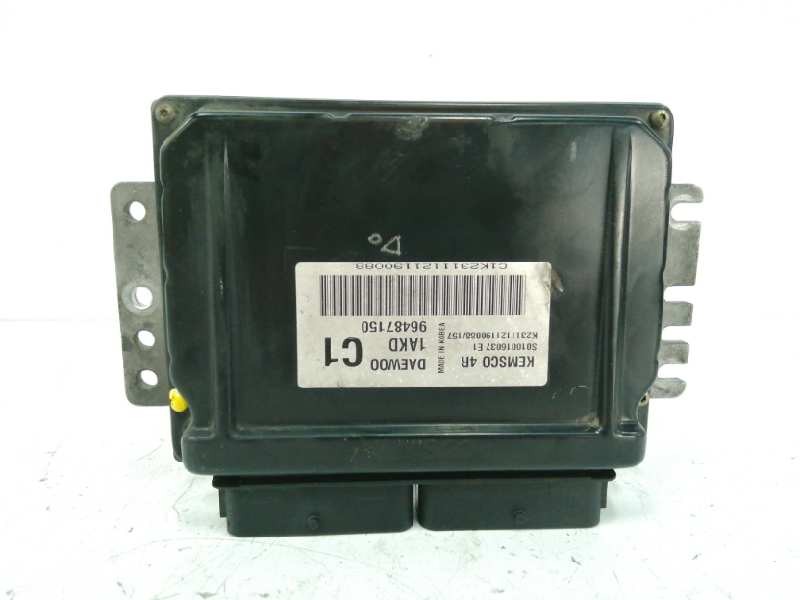 Recambio de centralita motor uce para daewoo tacuma 1.6 cat referencia OEM IAM 96487150 S010016037E1 