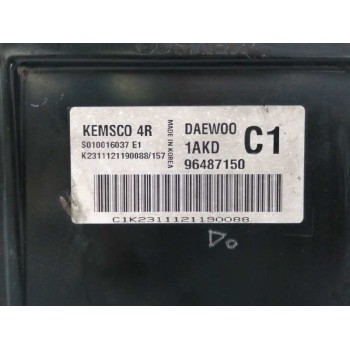 Recambio de centralita motor uce para daewoo tacuma 1.6 cat referencia OEM IAM 96487150 S010016037E1 