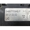 Recambio de faro izquierdo para chrysler voyager (rg) 2.5 crd cat referencia OEM IAM 04857703AB 5870100000 PATA DAÑADA