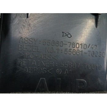 Recambio de rejilla aireadora para lexus ct 1.8 16v cat (híbrido) referencia OEM IAM 5566076010 LADO DERECHO 