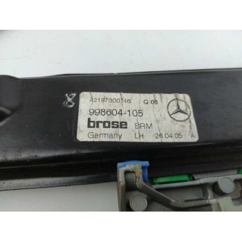 Recambio de elevalunas trasero izquierdo para mercedes-benz clase cls (w219) 5.0 v8 24v cat referencia OEM IAM A2197300746 A2198