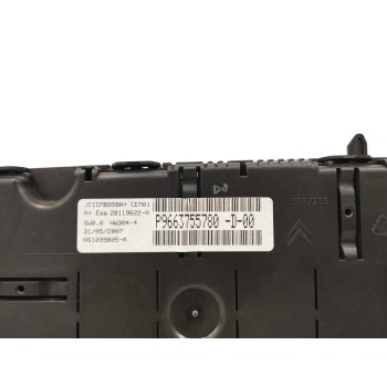 Recambio de cuadro instrumentos para citroën c4 picasso 1.8 referencia OEM IAM 9663755780  