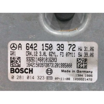 Recambio de centralita motor uce para mercedes-benz cls (c219) cls 320 cdi (219.322) referencia OEM IAM A6421503972 0281014323 