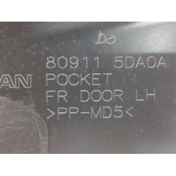 Recambio de guarnecido puerta delantera izquierda para infiniti qx30 2.2 diesel cat referencia OEM IAM 809115DA0A 809735DA0A NEG