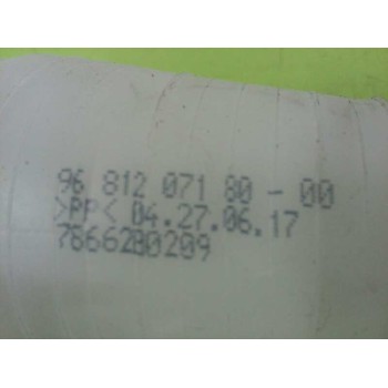 Recambio de deposito limpia para peugeot partner tepee active 1.2 pure tech 110 referencia OEM IAM 9671568380  