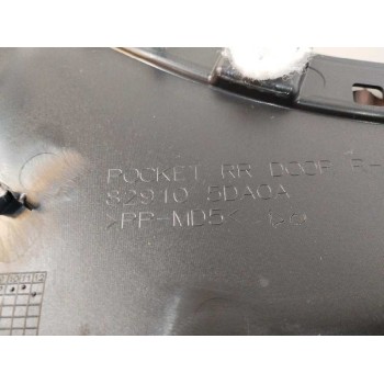 Recambio de guarnecido puerta trasera derecha para infiniti qx30 2.2 diesel cat referencia OEM IAM 829105DA0A 829725DA0A NEGRO