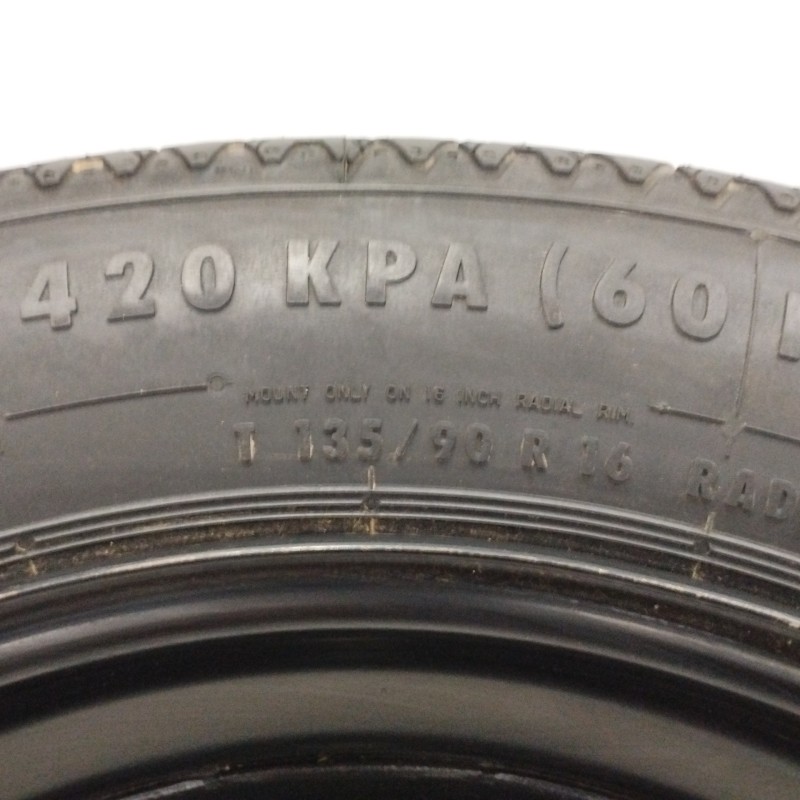 NEUMATICO REPUESTO 3 5BX16 ET32 5H 5X110