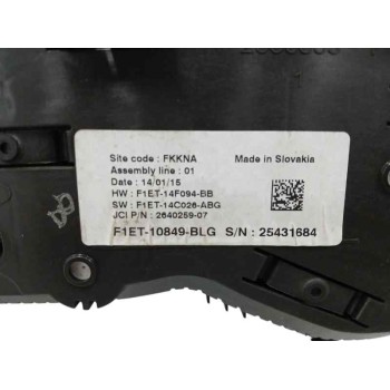 Recambio de cuadro instrumentos para ford focus iii 2.0 tdci referencia OEM IAM F1ET10849BLG F1ET14C026ABG F1ET14F094BB