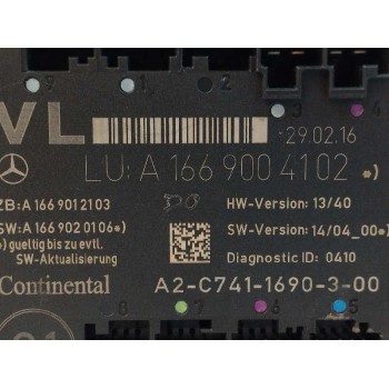 Recambio de modulo electronico para infiniti qx30 2.2 diesel cat referencia OEM IAM A1669004102 A2C7411690300 