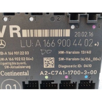 Recambio de modulo electronico para infiniti qx30 2.2 diesel cat referencia OEM IAM A1669004402 A2C7411700300 