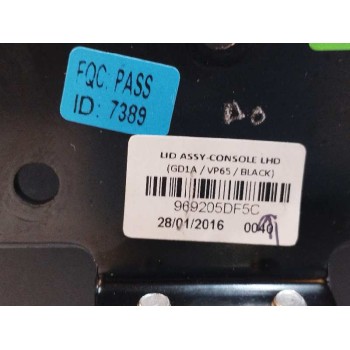 Recambio de apoyabrazos central para infiniti qx30 2.2 diesel cat referencia OEM IAM 969205DF5C  