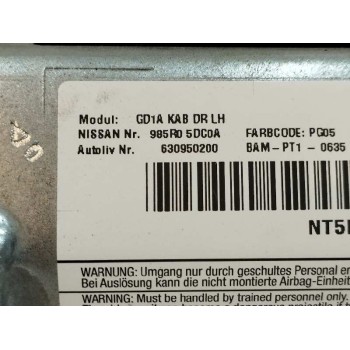 Recambio de airbag delantero izquierdo para infiniti qx30 2.2 diesel cat referencia OEM IAM 985R05DC0A DE RODILLAS 