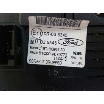Recambio de pantalla multifuncion para ford fiesta (ccn) 1.5 tdci cat referencia OEM IAM C1BT18B955BD  