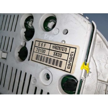 Recambio de cuadro instrumentos para honda civic berlina 5 (eu7/8) 1.7 ctdi ls referencia OEM IAM HR0287070  