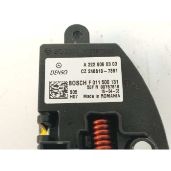 Recambio de resistencia calefaccion para infiniti qx30 2.2 diesel cat referencia OEM IAM A2229060303 F011500131 