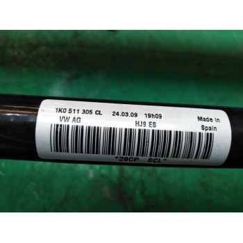 Recambio de puente trasero para volkswagen golf vi (5k1) 2.0 tdi dpf referencia OEM IAM 1K0500045RE  