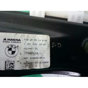 Recambio de elevalunas trasero izquierdo para bmw serie 3 touring (f31) 318d referencia OEM IAM 7351049  