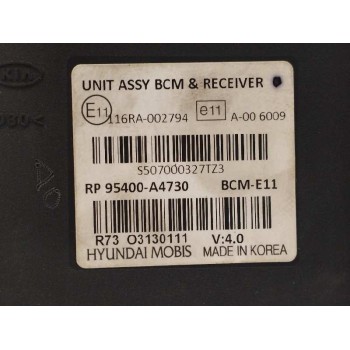 Recambio de modulo electronico para kia carens ( ) 1.7 crdi cat referencia OEM IAM 95400A4730  
