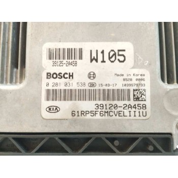 Recambio de centralita motor uce para kia carens ( ) 1.7 crdi cat referencia OEM IAM 391202A458 0281031538 