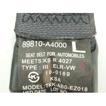 Recambio de cinturon seguridad trasero izquierdo para kia carens ( ) 1.7 crdi cat referencia OEM IAM 89810A4000  