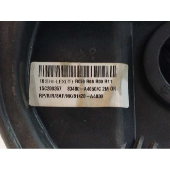 Recambio de elevalunas trasero derecho para kia carens ( ) 1.7 crdi cat referencia OEM IAM 83480A4050 SIN MOTOR 