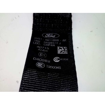 Recambio de cinturon seguridad trasero derecho para ford fiesta (ccn) 1.5 tdci cat referencia OEM IAM 8V51A611B68AK  
