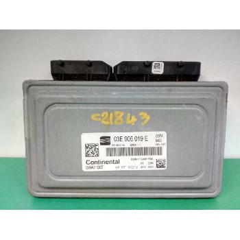 Recambio de centralita motor uce para seat ibiza sc (6j1) reference tech referencia OEM IAM 03E906019E 5WA11007 