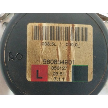 Recambio de cinturon seguridad delantero izquierdo para opel astra h berlina 1.6 16v referencia OEM IAM 560834901  