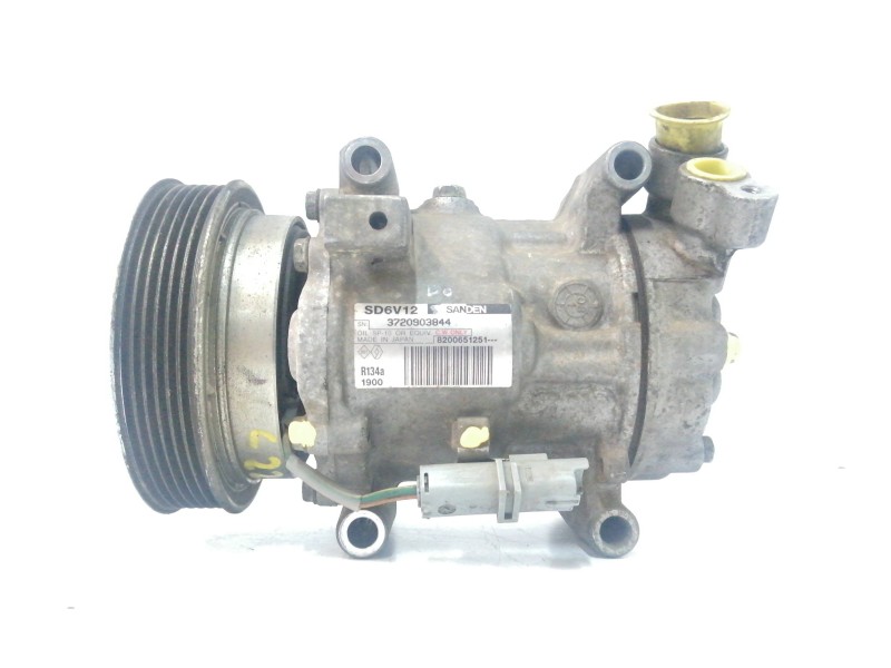 Recambio de compresor aire acondicionado para renault grand modus dynamique referencia OEM IAM 8200651251 3720903844 
