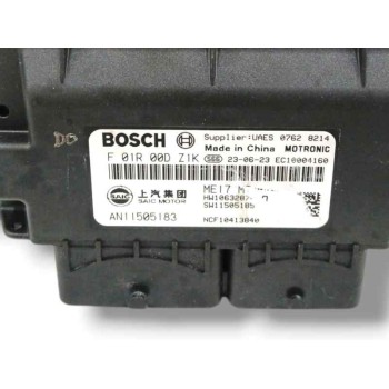 Recambio de centralita motor uce para mg zs suv (azs1) 1.5 vti referencia OEM IAM  F01R00DZ1K 