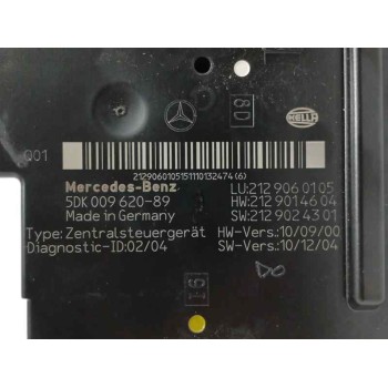 Recambio de modulo electronico para mercedes-benz clase e coupe (w207) 2.1 cdi e220 referencia OEM IAM 2129060105 2129014604 212