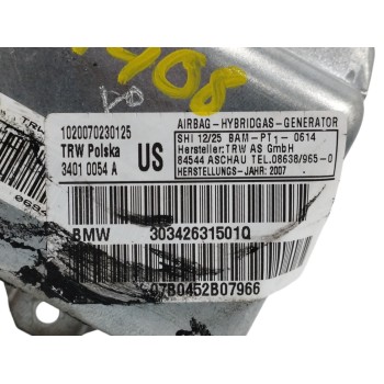 Recambio de airbag lateral delantero izquierdo para bmw x3 (e83) 2.0 d referencia OEM IAM 30342631501  