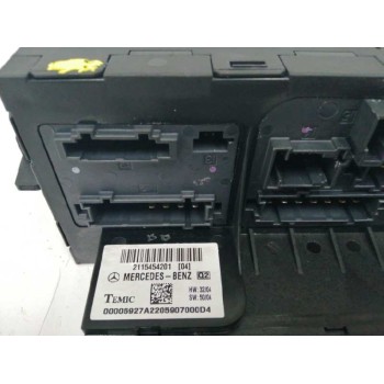 Recambio de caja reles / fusibles para mercedes-benz clase e (w211) berlina 3.0 cdi cat referencia OEM IAM 2115454201  