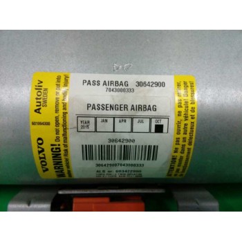 Recambio de airbag delantero derecho para volvo xc90 d5 summum referencia OEM IAM 30642900  