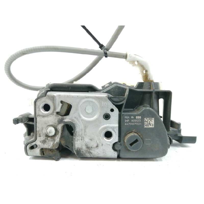 Recambio de cerradura puerta delantera derecha para citroën c4 cactus 1.2 12v vti referencia OEM IAM A05923 PSA016899 
