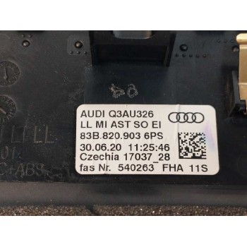 Recambio de rejilla aireadora para audi q3 sportback (f3n) 35 tdi s line referencia OEM IAM 83B820903 CENTRAL 