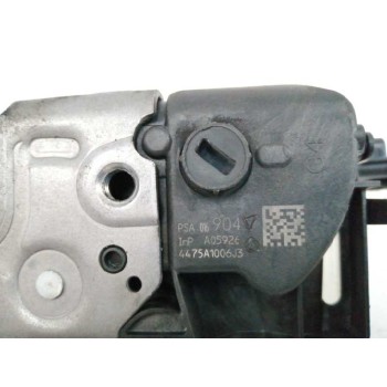 Recambio de cerradura puerta trasera izquierda para citroën c4 cactus 1.2 12v vti referencia OEM IAM A05926 PSA016904 